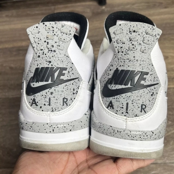 Jordan 4 White Cement size 11 - Picture 3 of 5
